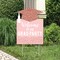 Big Dot of Happiness Rose Gold Grad - Party Decorations - Graduation Party Welcome Yard Sign